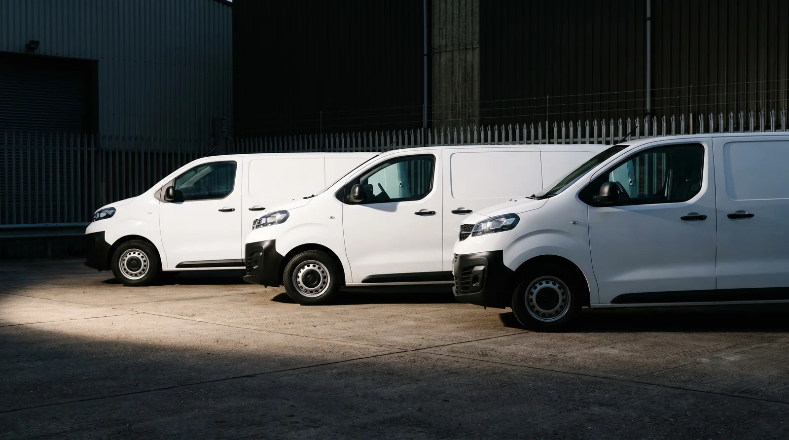 Commercial vans of the kind we supply iLoad and iMax engines for