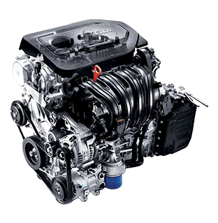 Hyundai Santa Fe reconditioned engine tested for output and torque